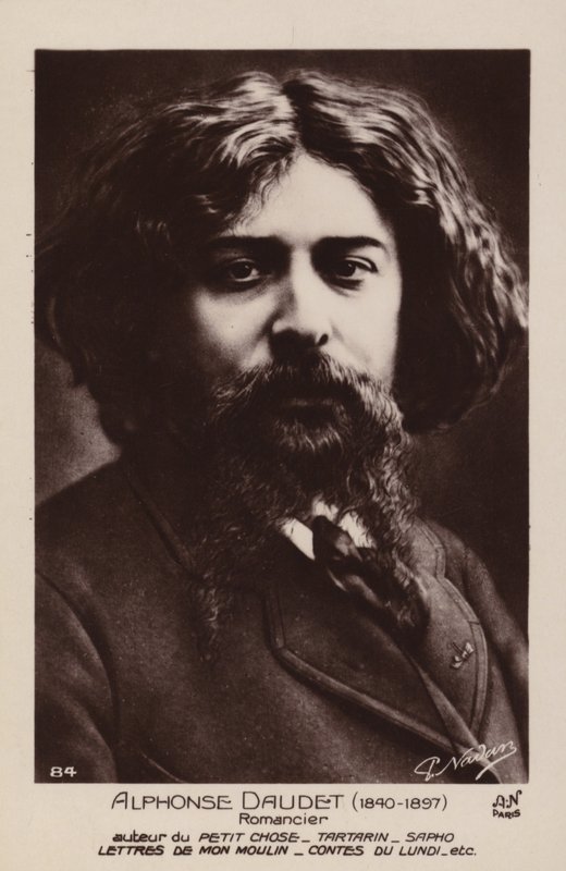 Alphonse Daudet (1840-1897), novelista francés de French Photographer