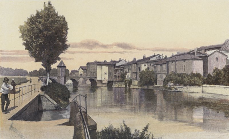 Bar-le-Duc, El puente Notre-Dame, sobre el Ornain de French Photographer
