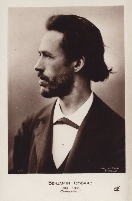 Benjamin Godard, violinista y compositor romántico francés (1849-1895) de French Photographer