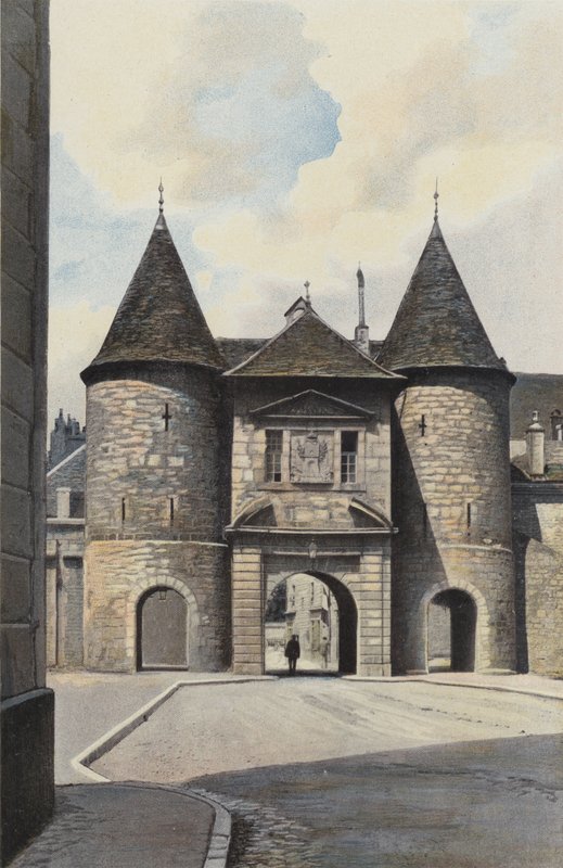 Besanzón, Puerta Rivotte restaurada de French Photographer