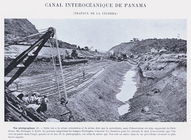 Canal Interoceánico de Panamá, trabajos de La Culebra de French Photographer