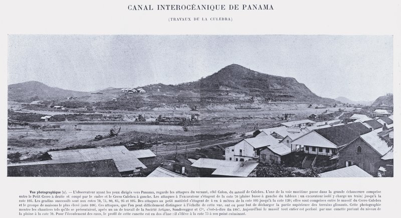 Canal Interoceánico de Panamá, trabajos de La Culebra de French Photographer