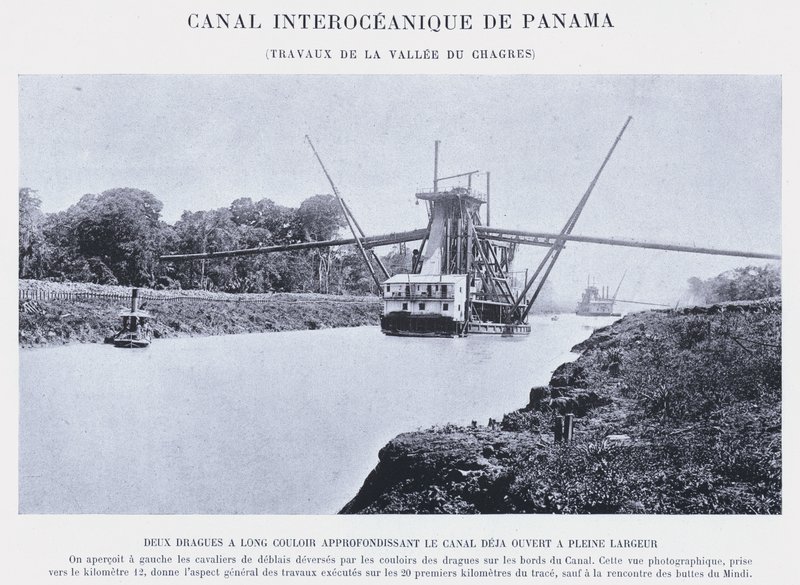 Canal Interoceánico de Panamá, Trabajos del Valle del Chagres de French Photographer