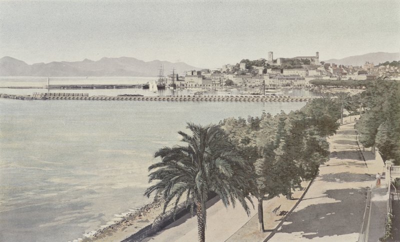Cannes, Puerto y Ciudad antigua, Boulevard de la Croisette de French Photographer