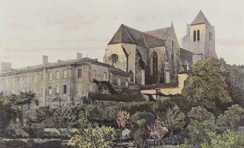 Celles-sur-Belle, Iglesia y antiguo Monasterio, Conjunto norte de French Photographer