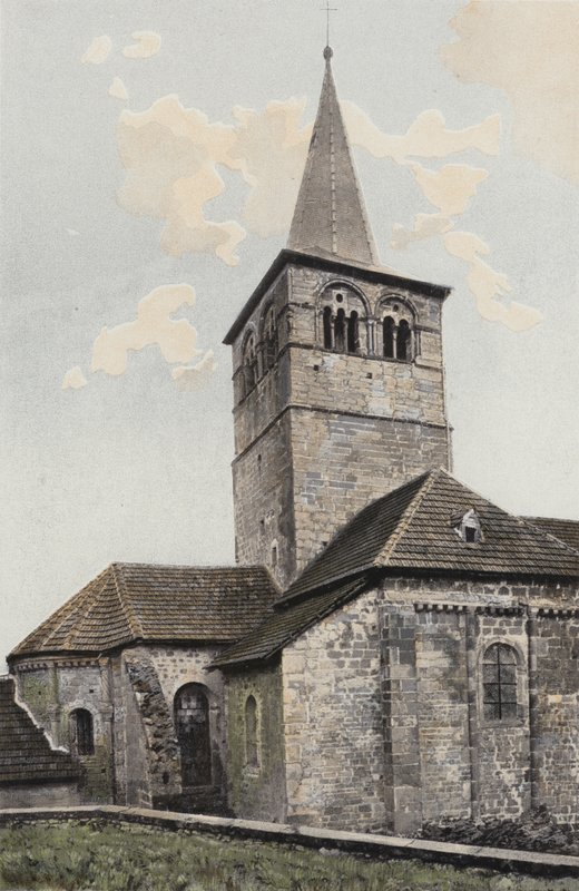 Champ-le-Duc, Iglesia, Conjunto sur de French Photographer