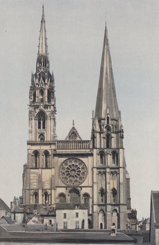 Chartres, Catedral de Notre-Dame, Fachada oeste de French Photographer