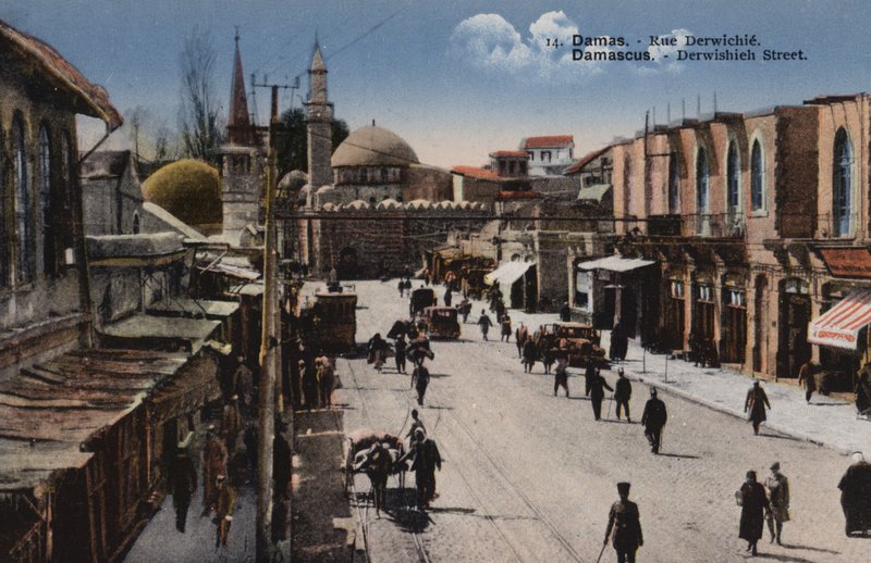 Damasco, Calle Derwishieh de French Photographer