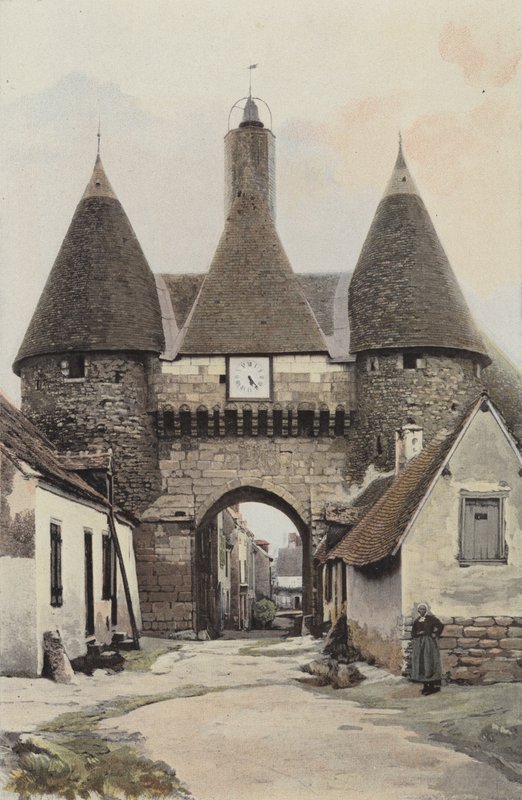 Deols, Antigua puerta de la ciudad de French Photographer