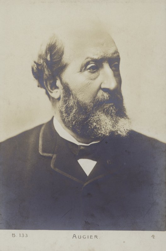 Emile Augier (1820-1889), dramaturgo francés de French Photographer