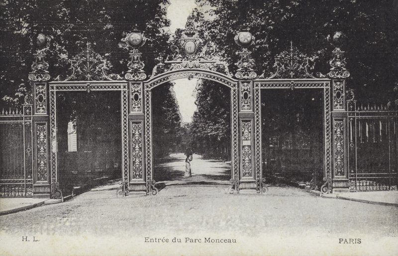 Entrada, Parc Monceau, París de French Photographer