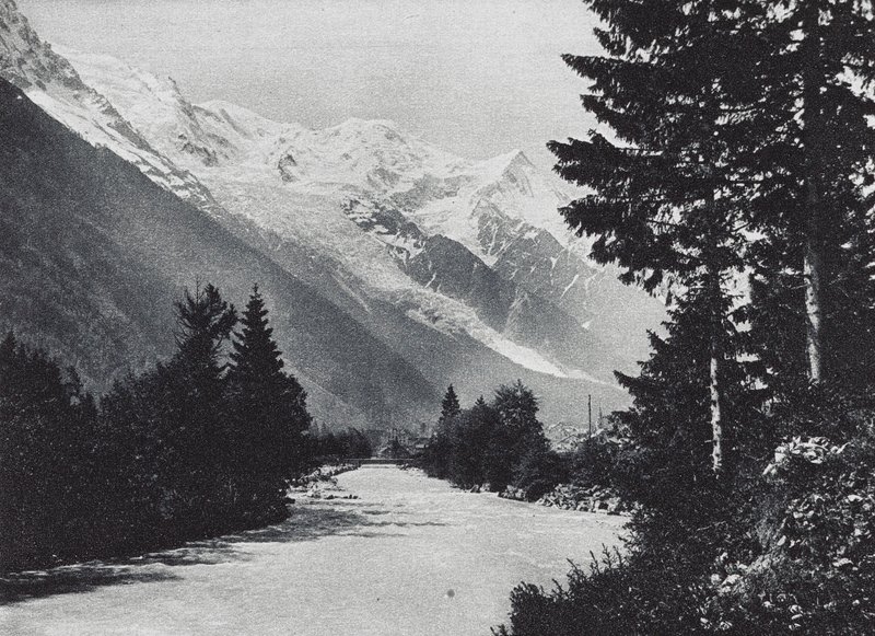 Alrededores de Chamonix (foto b/n) de French Photographer