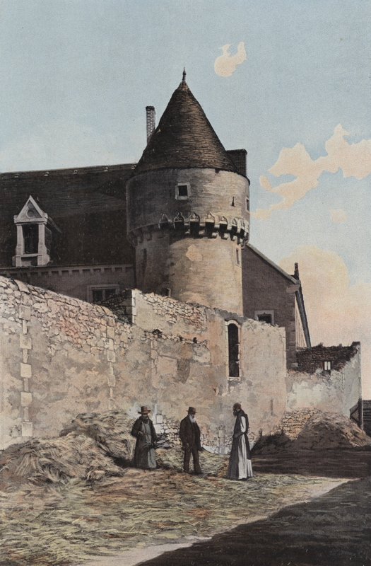 Fongombault, Torre de esquina del monasterio de French Photographer