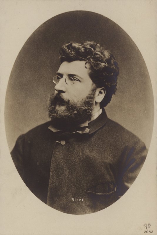 Georges Bizet, compositor francés, principalmente de óperas (1838-1875) de French Photographer