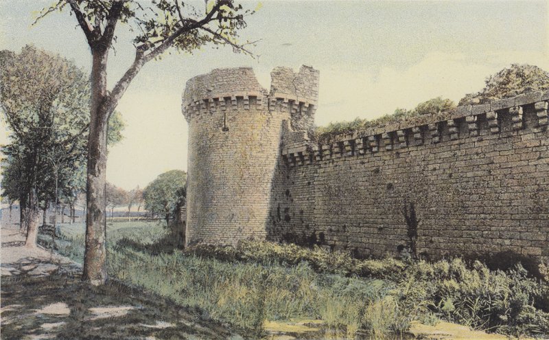 Guerande, Las murallas y la Torre Gaudinais de French Photographer