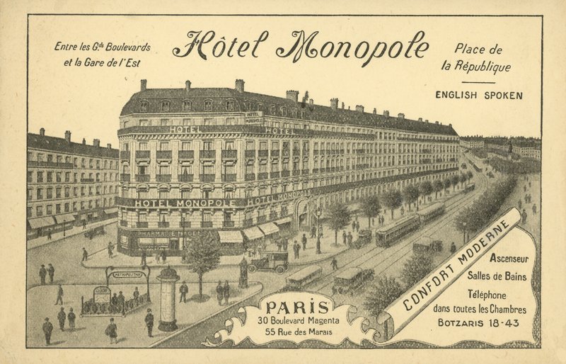 Hotel Monopole, París de French Photographer