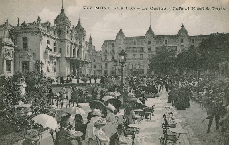 Hotel de Paris Monte-Carlo en Monte Carlo, Mónaco, Francia de French Photographer