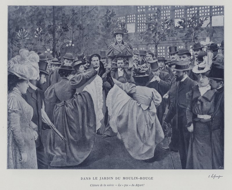 En el jardín del Moulin Rouge, París de French Photographer