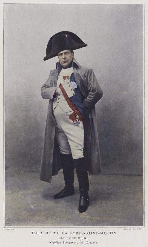 Jean Coquelin como Napoleón en Plus que Reine de French Photographer