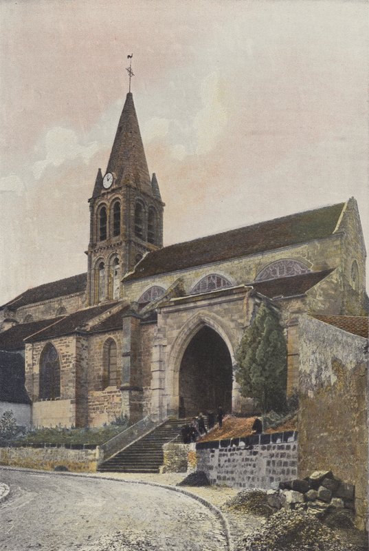 Jouy-le-Moutier, Iglesia de French Photographer
