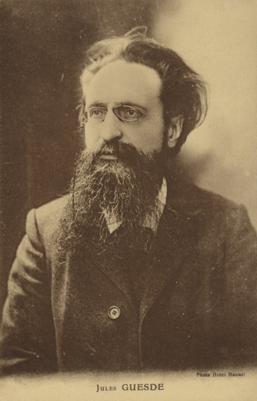 Jules Guesde (1845-1922), periodista y político socialista francés de French Photographer