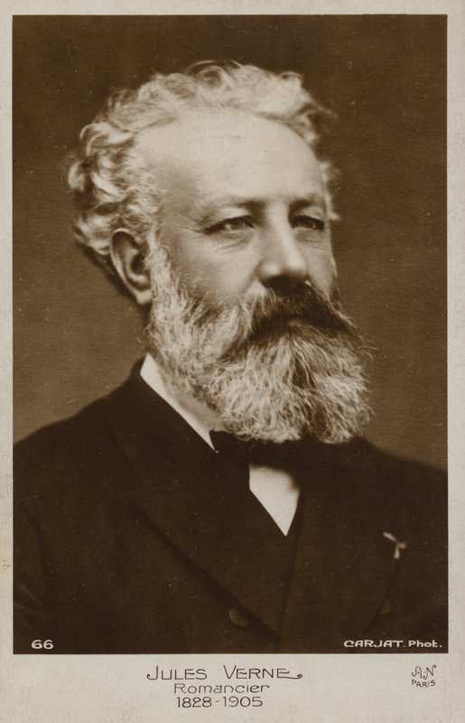 Jules Verne (1828-1905), novelista francés de French Photographer