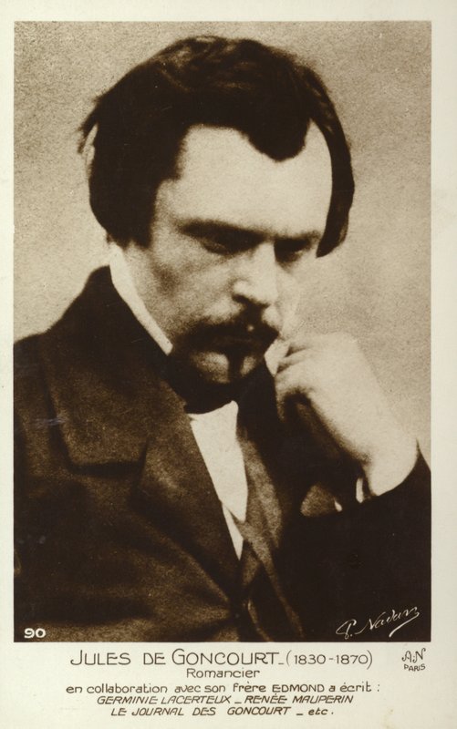 Jules de Goncourt (1830-1870), novelista francés de French Photographer