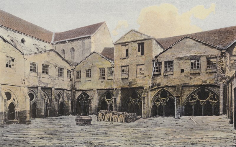 La Celle, Abadía de Noirlac, Claustro de French Photographer