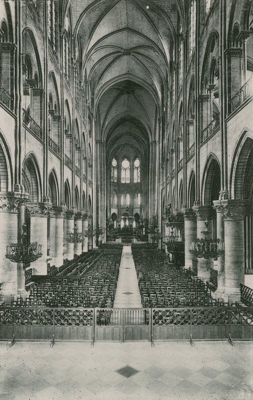 La Nef de lEglise Notre-Dame de French Photographer