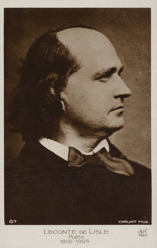 Leconte de Lisle (1818-1894), poeta francés de French Photographer