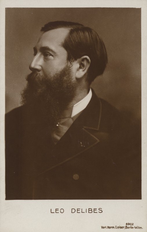 Leo Delibes, compositor francés (1836-1891) de French Photographer