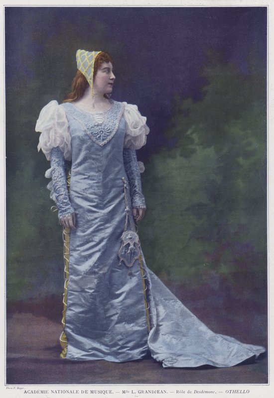 Louise Grandjean como Desdemona en Othello de French Photographer