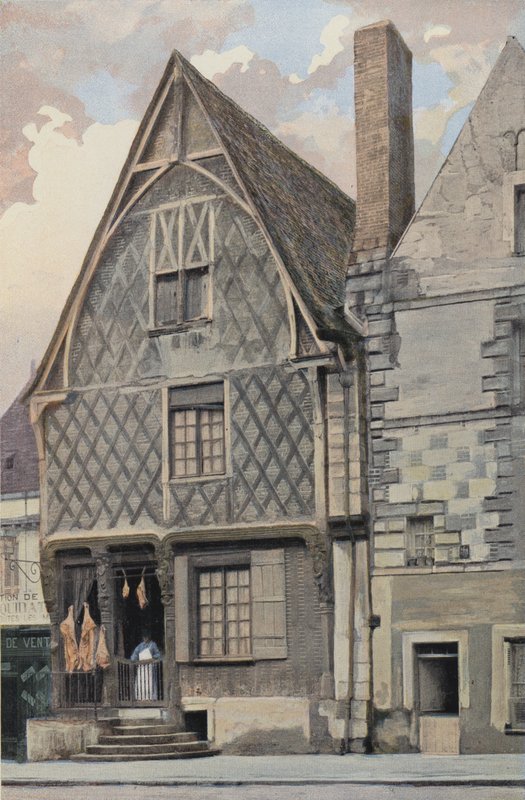 Luynes, Casa vieja en la plaza de French Photographer
