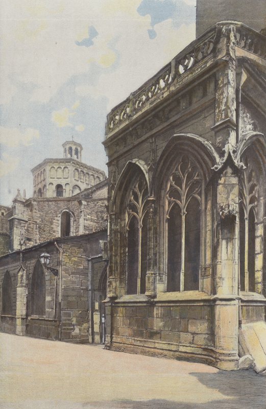 Lyon, Iglesia St-Paul, Lado N de French Photographer