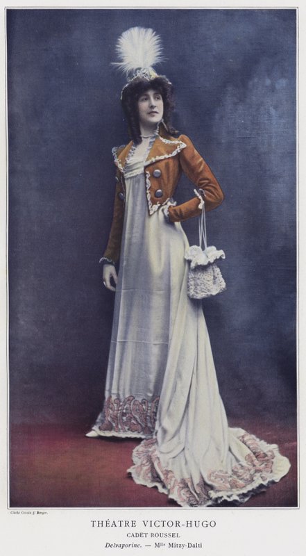 Mademoiselle Mitzy-Dalti como Delvaporine en Cadet Roussel de French Photographer