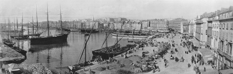 Marsella - El Puerto Viejo y el Muelle de la Fraternidad de French Photographer