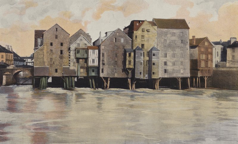 Meaux, Viejos Molinos sobre el Marne de French Photographer