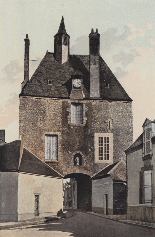 Meung, Puerta de la ciudad, llamada Puerta de Amont de French Photographer