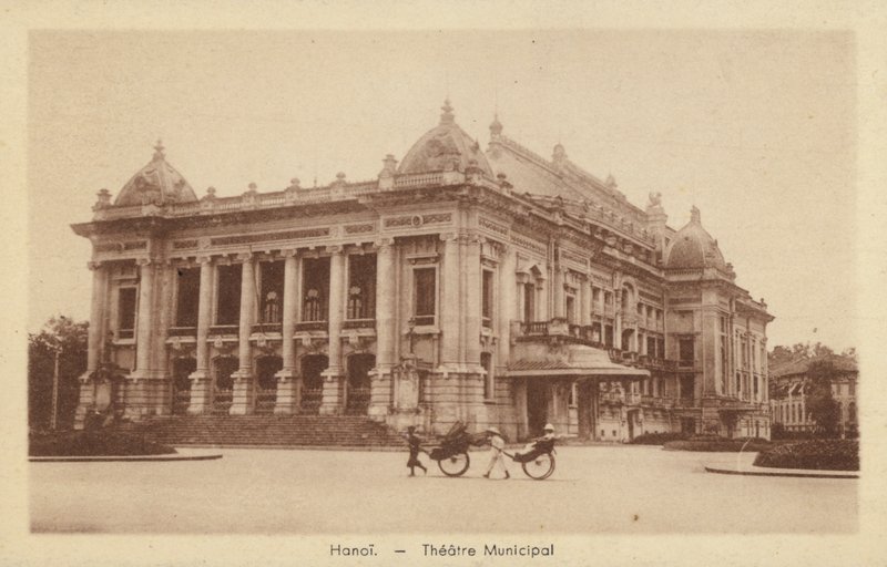 Teatro Municipal, Hanoi, Indochina Francesa de French Photographer