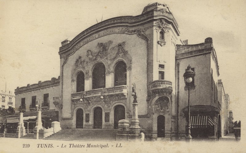 Teatro Municipal, Túnez, Túnez de French Photographer