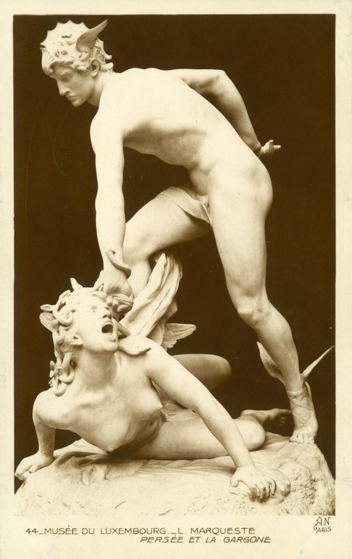 Museo de Luxemburgo, L Marqueste Perseo y la Gargona de French Photographer