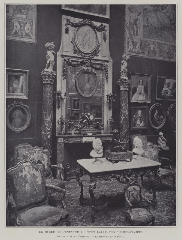 Museo de la Infancia en el Petit Palais en los Campos Elíseos, París de French Photographer