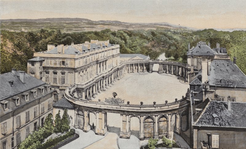 Nancy, Palacio del Gobierno y Hemiciclo de la Carrière de French Photographer