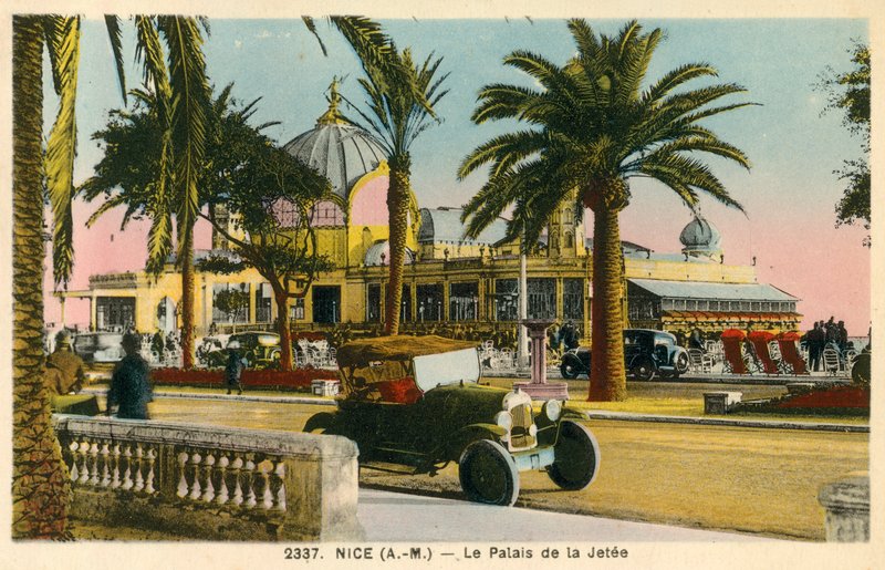 Niza, Francia, El Palacio De La Jetee de French Photographer