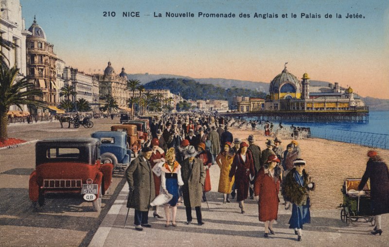 Niza, La Nueva Promenade des Anglais, El Palacio de La Jetée de French Photographer