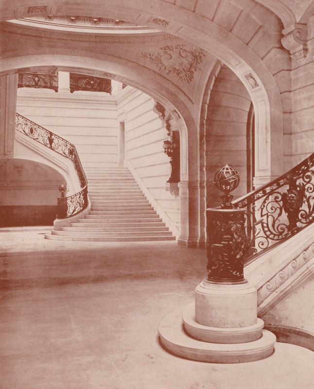 París: Escalera de la Sorbona de French Photographer