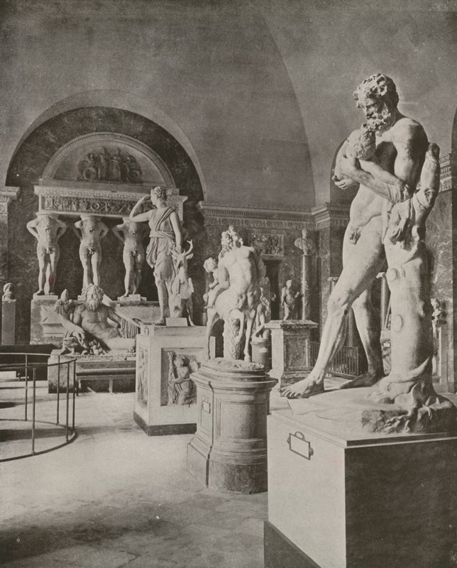 París: Galería del Dios del Río Tíber, Museo del Louvre de French Photographer