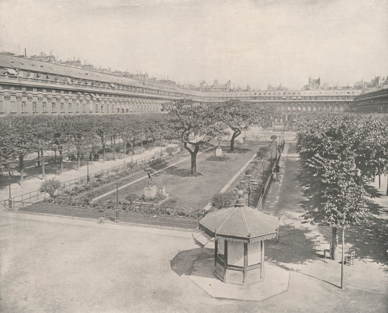 París: Jardín del Palais Royal de French Photographer