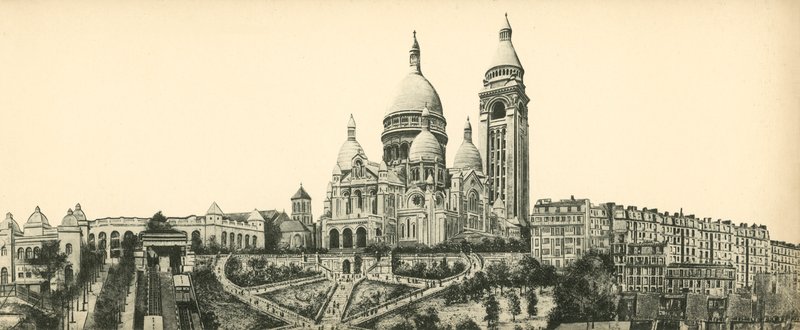 París, La Basílica del Sagrado Corazón de Montmartre de French Photographer