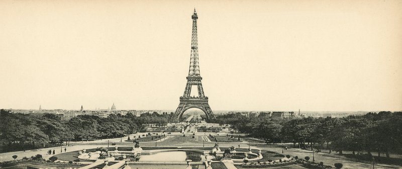 París, La Torre Eiffel y los Jardines del Campo de Marte de French Photographer